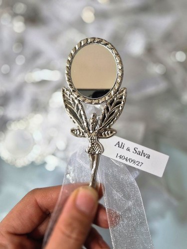 گیفت عروسی آنجل نقره ای