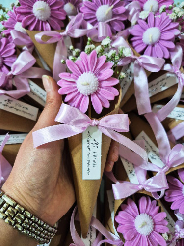 گیف شمع بابونه